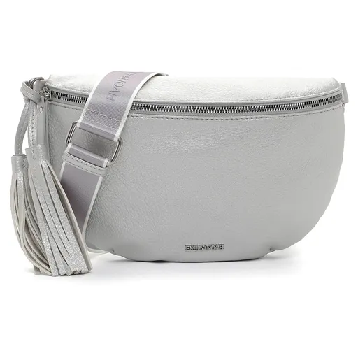 Dámská ledvinka Emily & Noah Beate - stříbrná