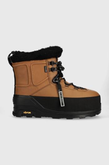 Sněhule UGG Shasta Boot Mid hnědá barva, 1145311