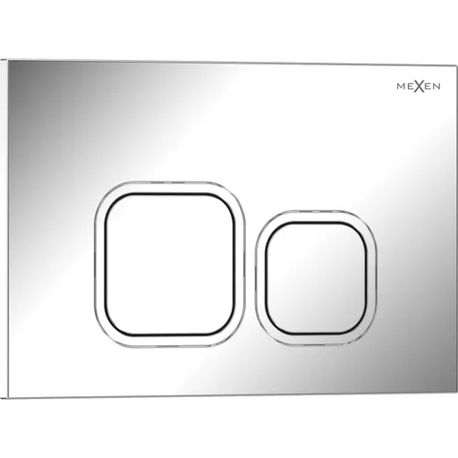 MEXEN Tex 03 splachovací tlačítko, chrom lesklá 6103-03