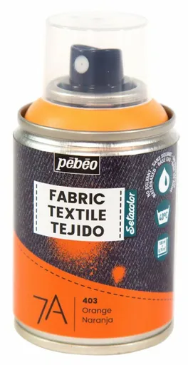 Sprej na textil 7A 100ml – oranžový