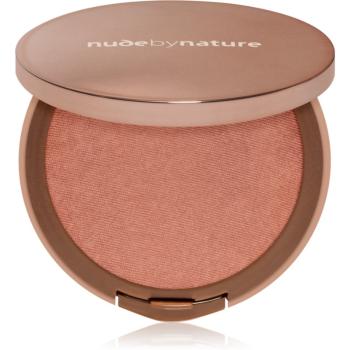 Nude by Nature Cashmere Pressed Blush pudrová tvářenka s vyživujícím účinkem odstín Desert Rose 6 g