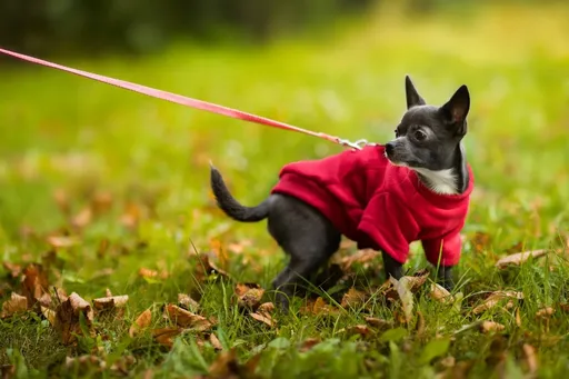 Vsepropejska Hello fleecová mikina pro psa Barva: Červená, Délka zad (cm): 23, Obvod hrudníku: 28 - 34 cm