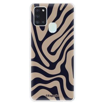 Odolné silikonové pouzdro iSaprio - Zebra Black - Samsung Galaxy A21s