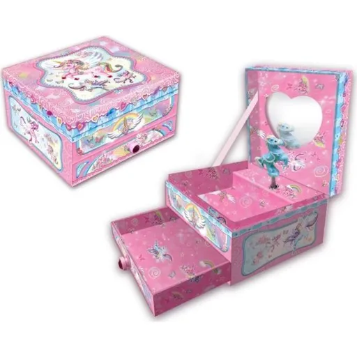 Alltoys Hudební šperkovnice Jednorožci