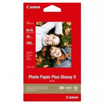 Canon Photo Paper Plus Glossy 2311B003, 275 g/m2, 10x15cm, 50ks, lesklý, bílý, foto papír