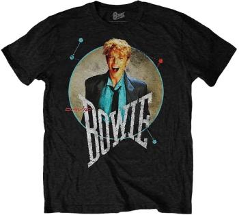 David Bowie Tričko Circle Scream Unisex Black 2XL