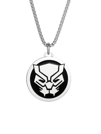 Disney Ocelový náhrdelník Black Panther Marvel N600479L-22.CS
