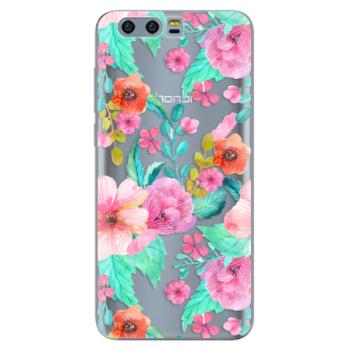 Odolné silikonové pouzdro iSaprio - Flower Pattern 01 - Huawei Honor 9