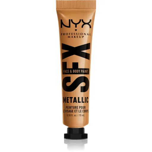 NYX Professional Makeup Halloween SFX Paints krémové stíny na obličej a tělo odstín 05 Gold Dusk 15 ml