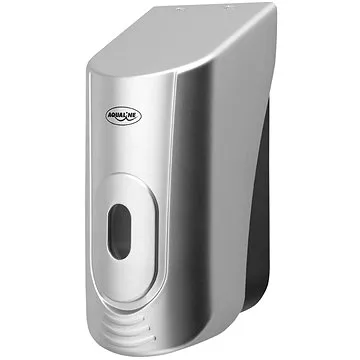 AQUALINE Dávkovač tekutého mýdla nástěnný, ABS šedá, 400 ml 1319-77 (1319-77)