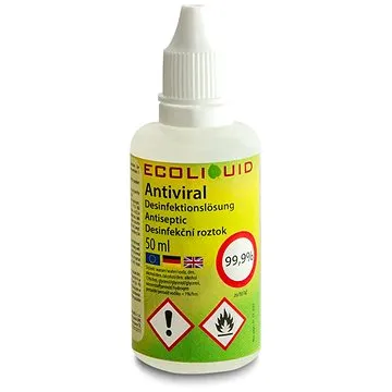 ANTIVIRAL dezinfekce na ruce Skořice 50 ml kapátko (8595628602627)