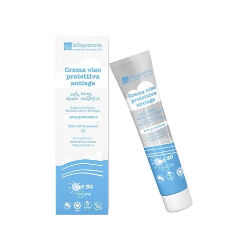 laSaponaria Zpevňující a ochranný pleťový krém BIO SPF30 40 ml