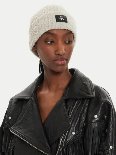 Calvin Klein dámská béžová čepice K60K612652 OS