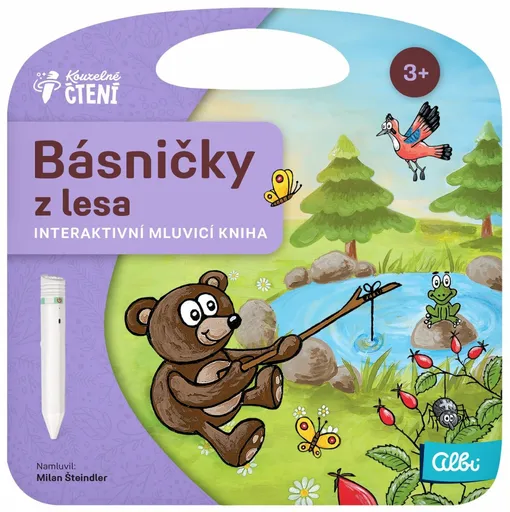 Kniha Básničky z lesa - Kouzelné čtení Albi - Lucie Krystlíková