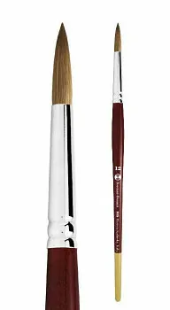 Přírodní štětec Kolinsky 105, krátká rukojeť – 6