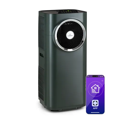 Klarstein Kraftwerk Eco Smart 11, klimatizace, 3 v 1, 11 500 BTU, dálkové ovládání, ovládání pomocí aplikace