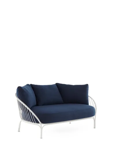 Zahradní pohovka HIRAY, více variant - Kartell Barva: bílá/modrá