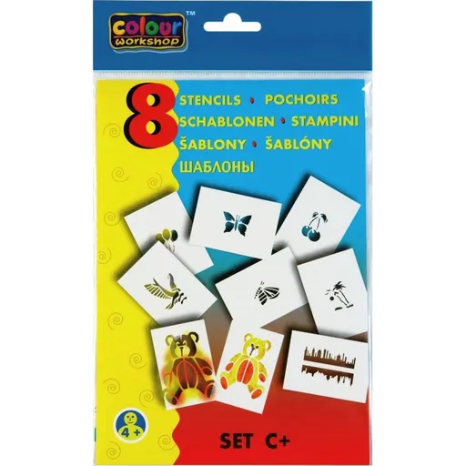 Centropen Šablony A5 8 ks Mix motivů 2