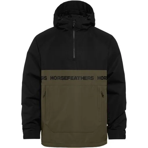 Horsefeathers GORDIE Pánská lyžařská/snowboardová bunda, hnědá, velikost