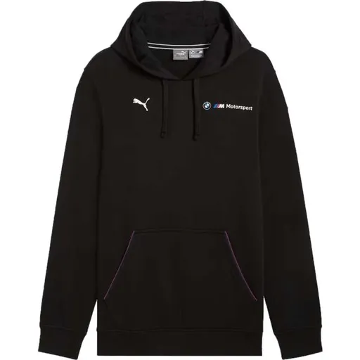 Puma BMW M MOTORSPORT ESSENTIALS+ HOODIE FT Pánská mikina, černá, velikost