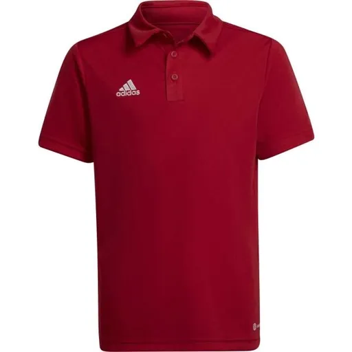 adidas ENTRADA 22 POLO SHIRT Chlapecké polo triko, červená, velikost