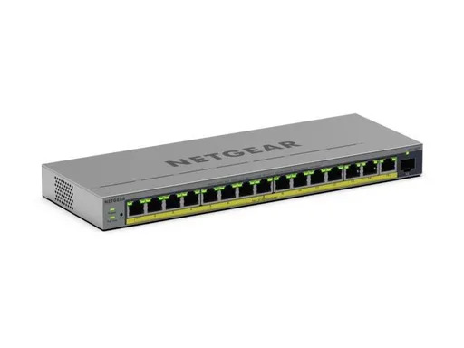 Netgear 16PT GIGABIT UNMANAGEABLE PLUS SWITCH W/ POE+