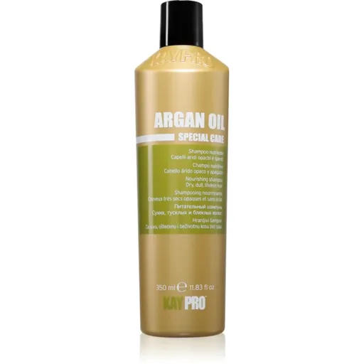 Kaypro Argan Oil Nourishing Shampoo šampon pro suché a matné vlasy s arganovým olejem 350 ml