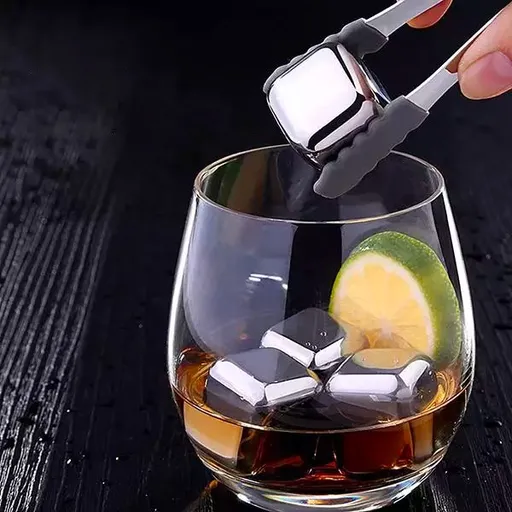Metal Ice Cubes - ledové kovové kostky do nápojů
