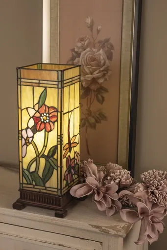 Stolní lampa Tiffany Cappa - 18*45 cm 1x E27 / Max 40W 5LL-9224