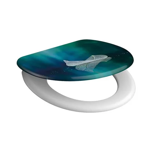 Eisl Duroplastové sedátko se zpomalovacím mechanismem SOFT-CLOSE Padající kapka 82153