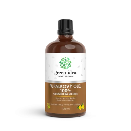Pupalkový olej 100% 100 ml - Green idea