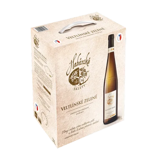 Habánské sklepy Veltlínské zelené bag in box 3L