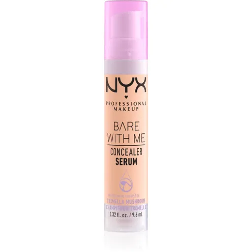 NYX Professional Makeup Bare With Me Concealer Serum hydratační korektor 2 v 1 odstín 2.5 Medium Vanilla 9,6 ml