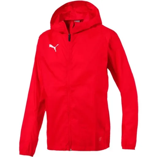 Puma LIGA TRAINING RAIN JACKET Pánská bunda, červená, velikost