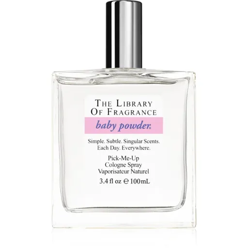 The Library of Fragrance Baby Powder kolínská voda unisex 100 ml