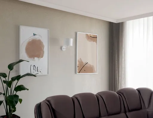 Vespillo 18x26x24cm nástěnné svítidlo 1 bílý