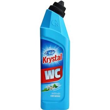 KRYSTAL WC kyselý na keramiku, modrý 750 ml (8594011502339)