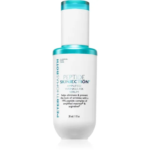 Peter Thomas Roth Peptide Skinjection™ Amplified Wrinkle-Fix Serum Refillable intenzivní zpevňující sérum pro okamžité vyhlazení vrásek plnitelné 30 m