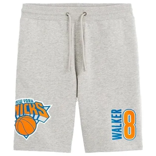 CELIO LBONYK Pánské teplákové bermudy, šedá, velikost