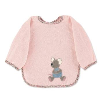 Sterntaler frote bryndák s rukávem Mabel soft pink