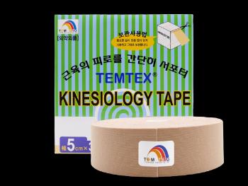 TEMTEX kinesio tape Classic XL, béžova tejpovacia páska 5cm x 32m - Ekonomické balenie