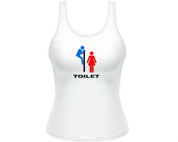 Dámské tílko Tank Top Toilet