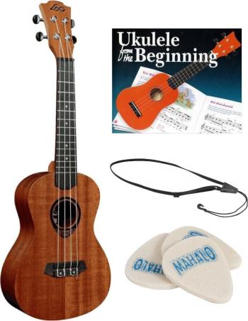 LAG TKU8C SET Natural Koncertní ukulele