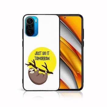MY ART Silikónový obal Xiaomi Poco F3 SLOTH (010)