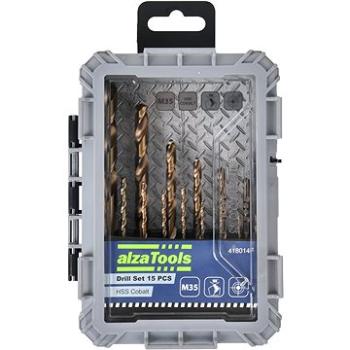 AlzaTools Cobalt Drill Bits Set 15PCS (AT-CDBS15)