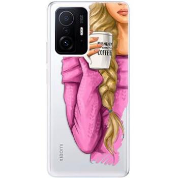 iSaprio My Coffe and Blond Girl pro Xiaomi 11T / 11T Pro (coffblon-TPU3-Mi11Tp)