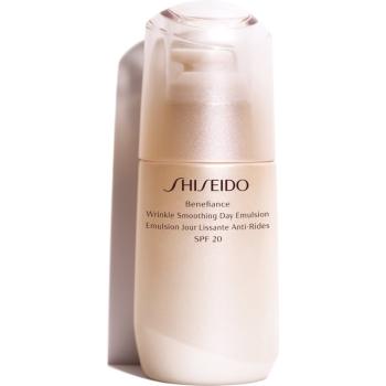 Shiseido Benefiance Wrinkle Smoothing Day Emulsion ochranná emulze proti stárnutí pleti SPF 20 75 ml