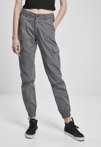 Urban Classics Ladies High Waist Cargo Pants lightshadow - 31