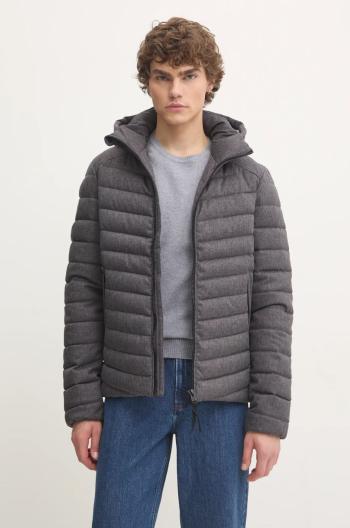 Bunda Superdry pánská, šedá barva, zimní, M5011914A-70Q