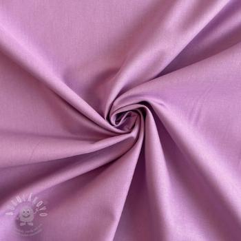 Popelín pamut anyag rose lilac